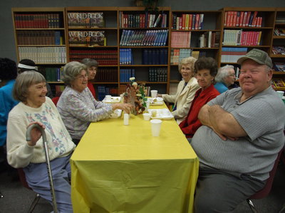 Image: It is all gone — Everyone is having fun and finished their Turkey dinner.