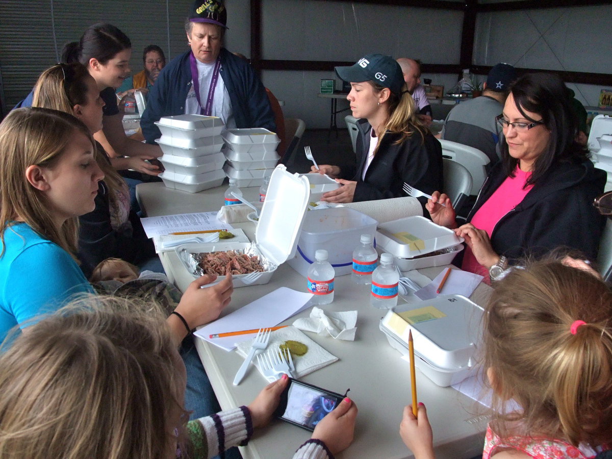 Image: More Judging — I think they are about full.