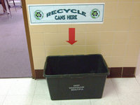 Image: Recycling bin for cans — Lets fill it up!