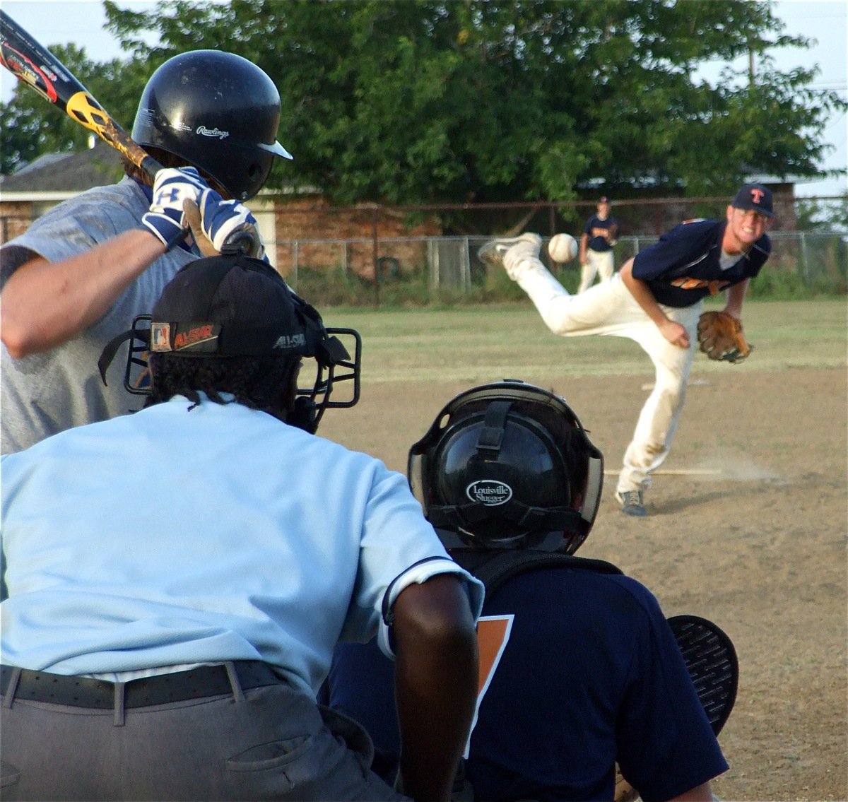 Image: Coming at you — Teague’s Jarod Phillips throws his best stuff against Corsicana.