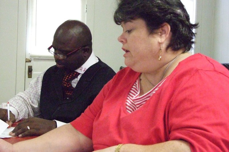 Image: Italy Ministerial Alliance helps — Rev. Beverly Hamilton, pastor of First United Methodist Church, and Rev. Preston Dixon, pastor of Mt. Gilead Missionary Baptist Church, work side by side with the Italy Ministerial Alliance.