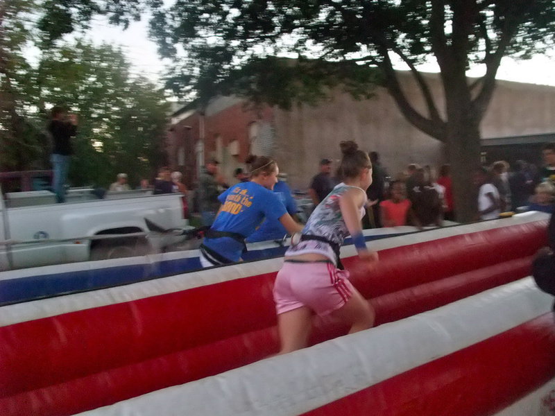 Image: I’m Gonna Beat You! — Fun slide for the kids.