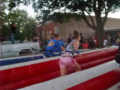 Image: I’m Gonna Beat You! — Fun slide for the kids.