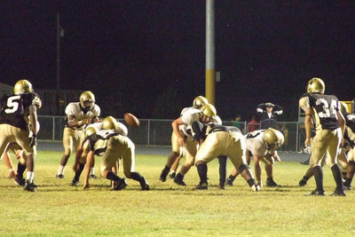 Image: Hike! — Gladiators hike the ball.