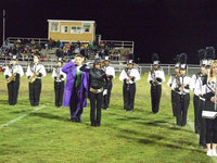 Image: Drum majors are ready — Molly and Jessica agree their band is ready.