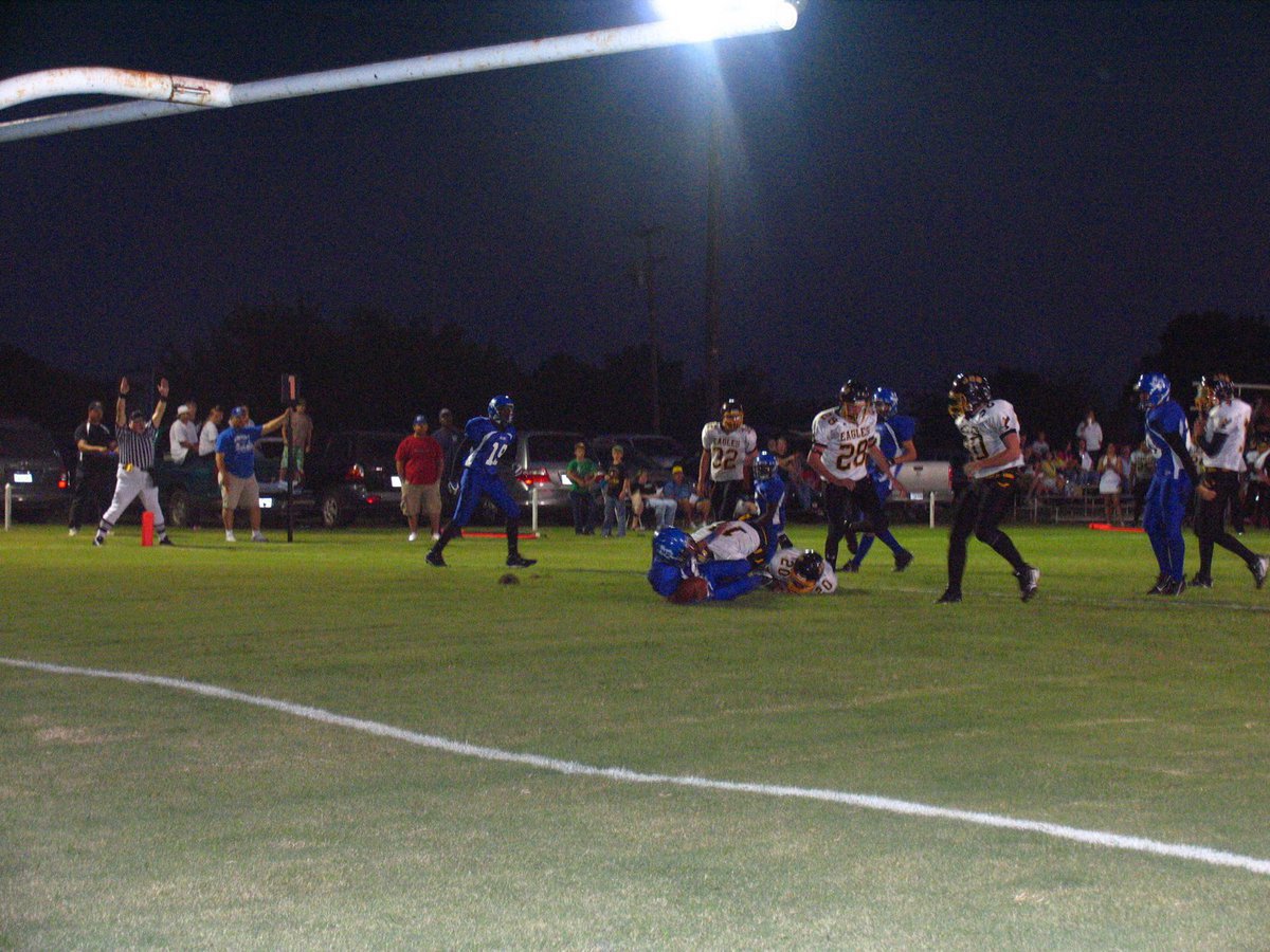 Image: In the end zone