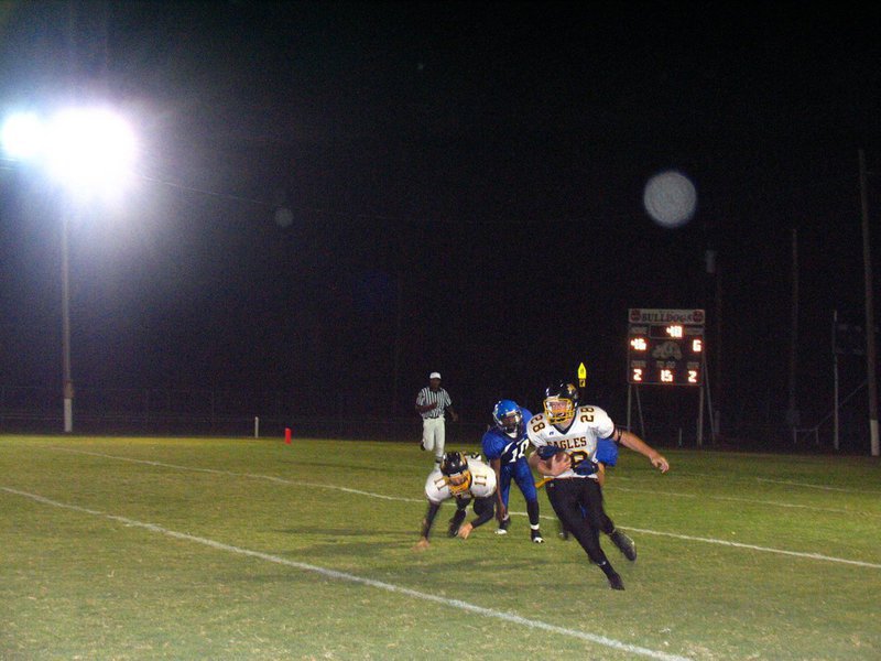 Image: Running up the left