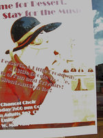 Image: A Little Broadway — Come and enjoy desserts, a little broadway and a little Boogie Woogie.