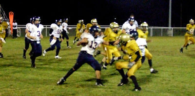 Image: Gladiator defense — The Gladiators stopping Life Charter’s progress.