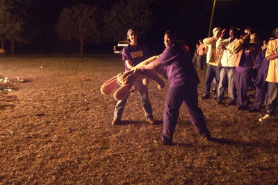 Image: Michaels and Wallace — A Wortham Bulldog to throw into the blaze.  1…2…3…