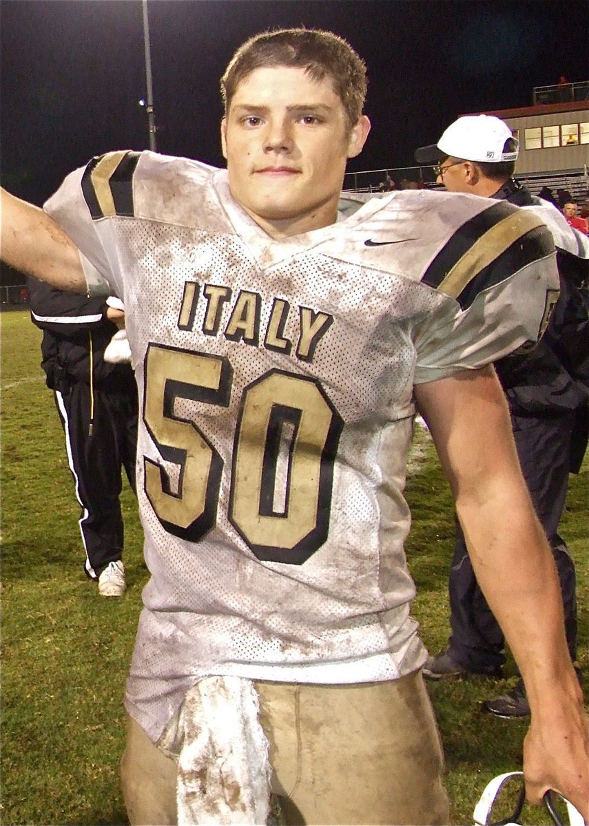 Image: Ethan Simon — Junior Ethan Simon was awarded 2nd Team All-District Inside Linebacker in District 21-A.