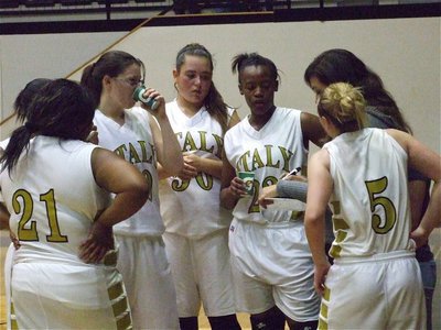 Image: Coach schemes — JV head coach Tina Richards game plans.