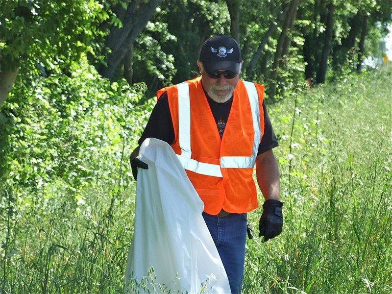 Image: Gary keeps at it — Gary McNeely was on a mission to make a difference.