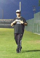 Image: Coach Ward — The Italy JV played against Red Oak Life on Thursday night.