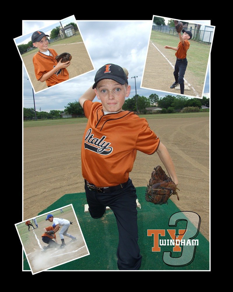 Image: Line of fire — What opposing batters see when Ty Windham delivers a strike.