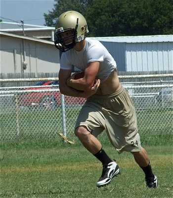 Image: The chase is on — Tailback Chase Hamilton is a handful for any defense.