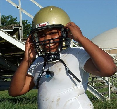 Image: Glad to be Gladiator — Darol Mayberry has been waiting for this moment for many years.