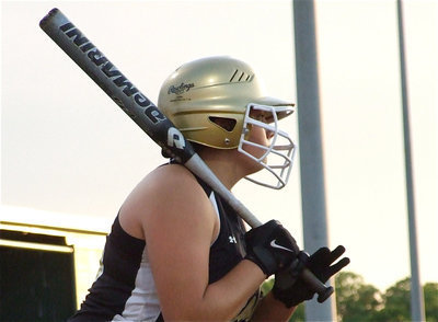 Image: Jeffords strikes fear — Cori Jeffords strikes fear into pitchers everywhere.