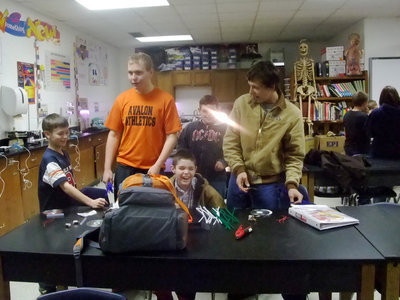 Image: Having Too Much Fun — These students are having fun and learning at the same time.