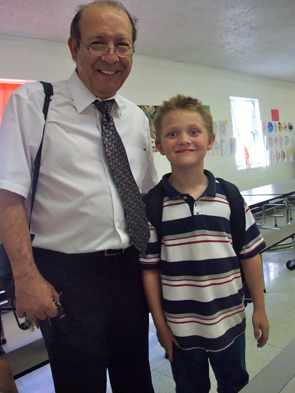 Image: Dr. DelBosque and Jimmy Nelson — Jimmy thought we would find about twenty eggs.
