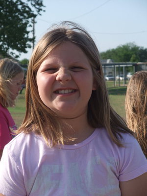 Image: Tatum Adams — Tatum said, “I am here to hunt eggs. I am excited, I want the polka-dotted eggs. They have a paper with a number on it and when you turn it in you get a special prize.”