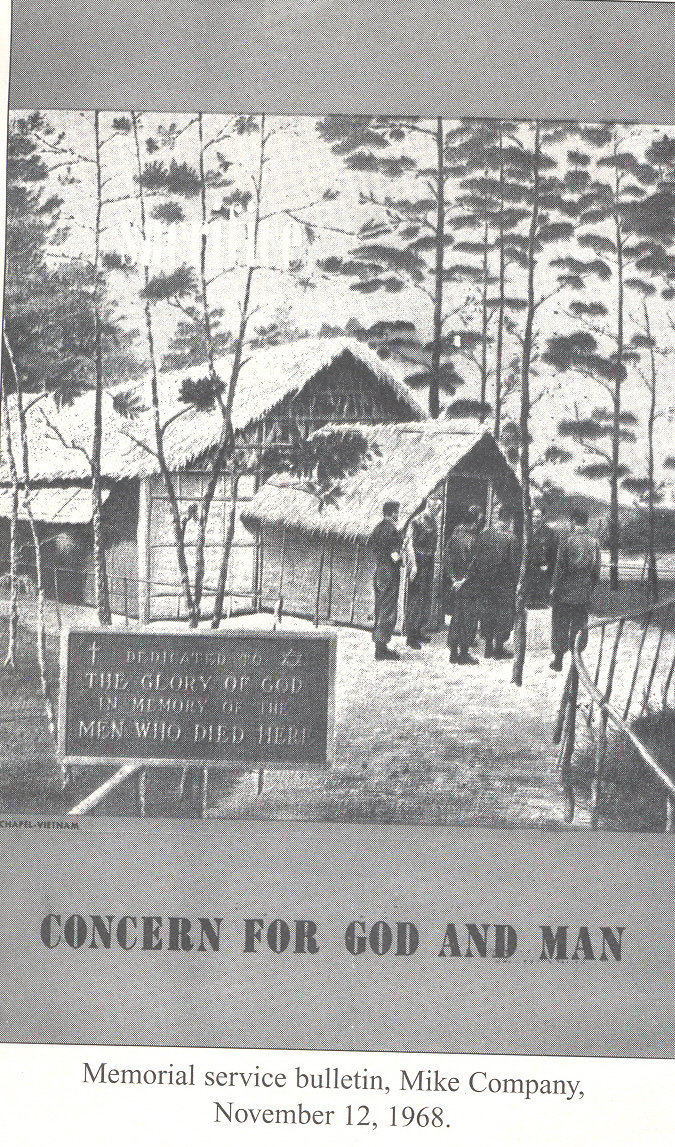 Image: Memorial service bulletin