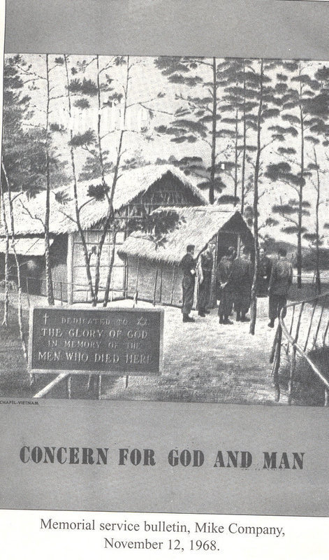 Image: Memorial service bulletin