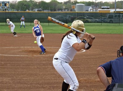 Image: Bone Crusher — Alyssa “Bone Crusher” Richards has been a consistent hitter for the Lady Gladiators again this season.