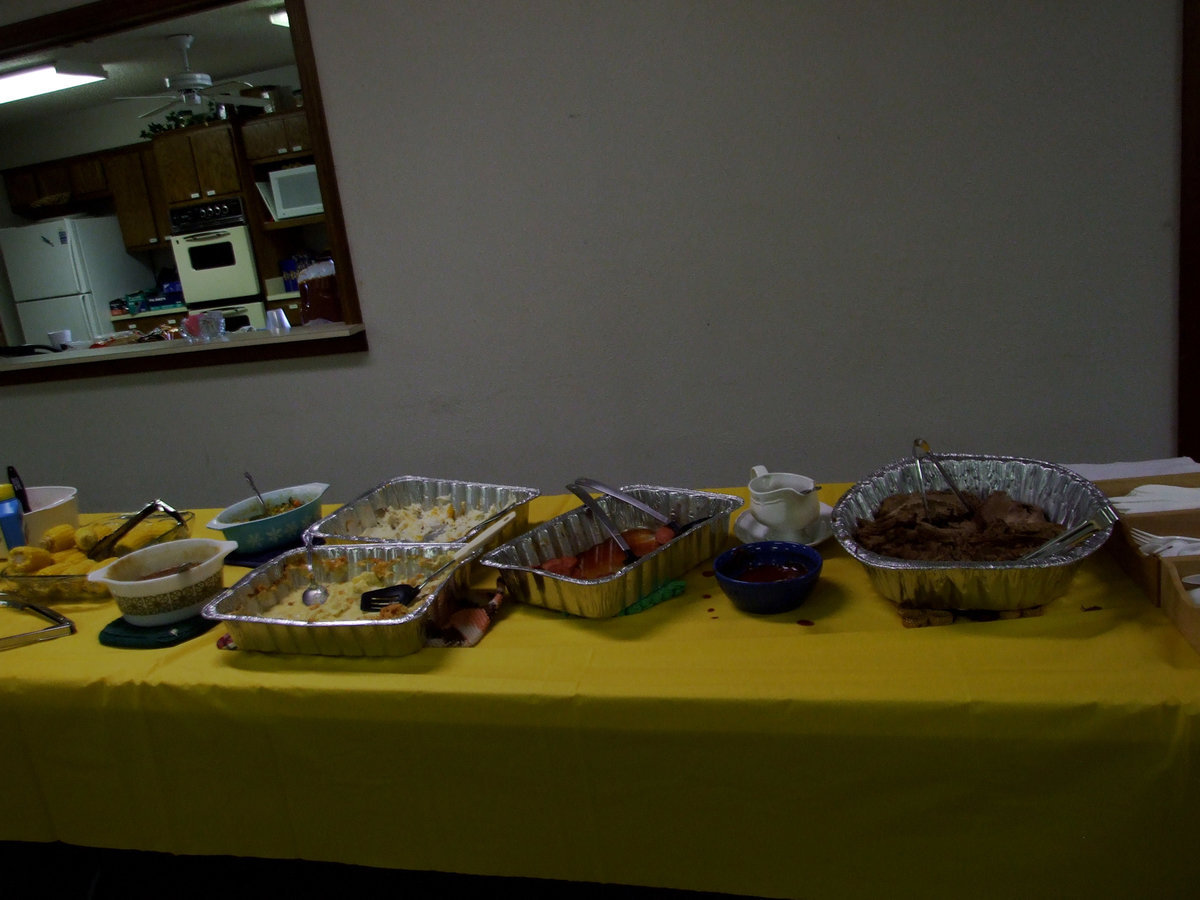 Image: What a spread — If you left hungry it was your own fault.