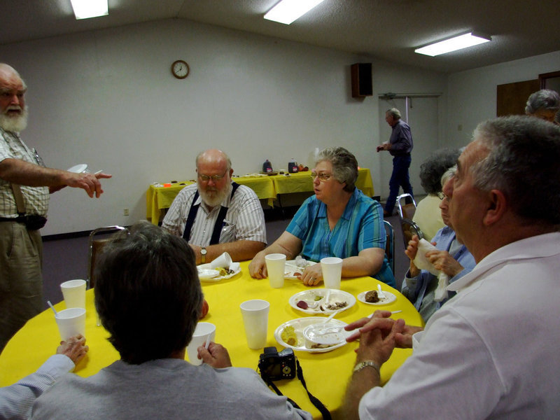 Image: More Prime Timers — More Prime Timers enjoying their meal.