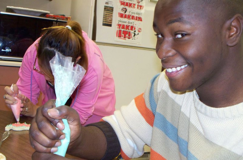 Image: Icing on the cake — O.K., it’s a cookie, but a certain someone is still gonna eat like it was his birthday.