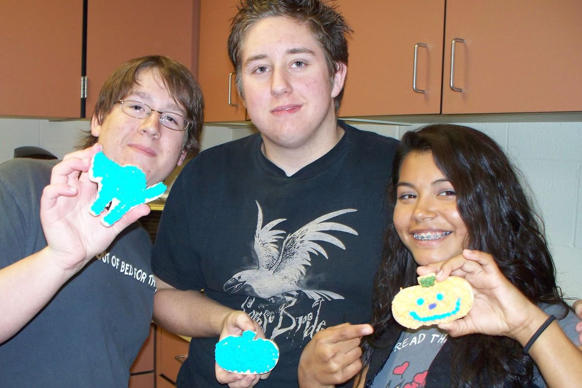 Image: Spooky snacks — Halloween was so much fun! And we had plenty of treats!