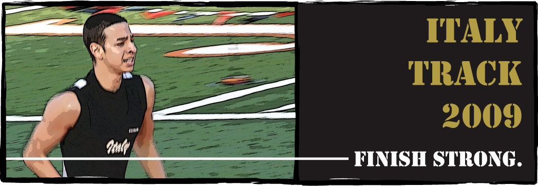 Image: Oscar Gonzalez guts it out for IHS Track — Italy track members held their own against the larger schools at the 2009 TESEI Relays held at Ferris High School. Italy’s Varsity girls were Runner-ups and the Varsity Boys finished 3rd overall.