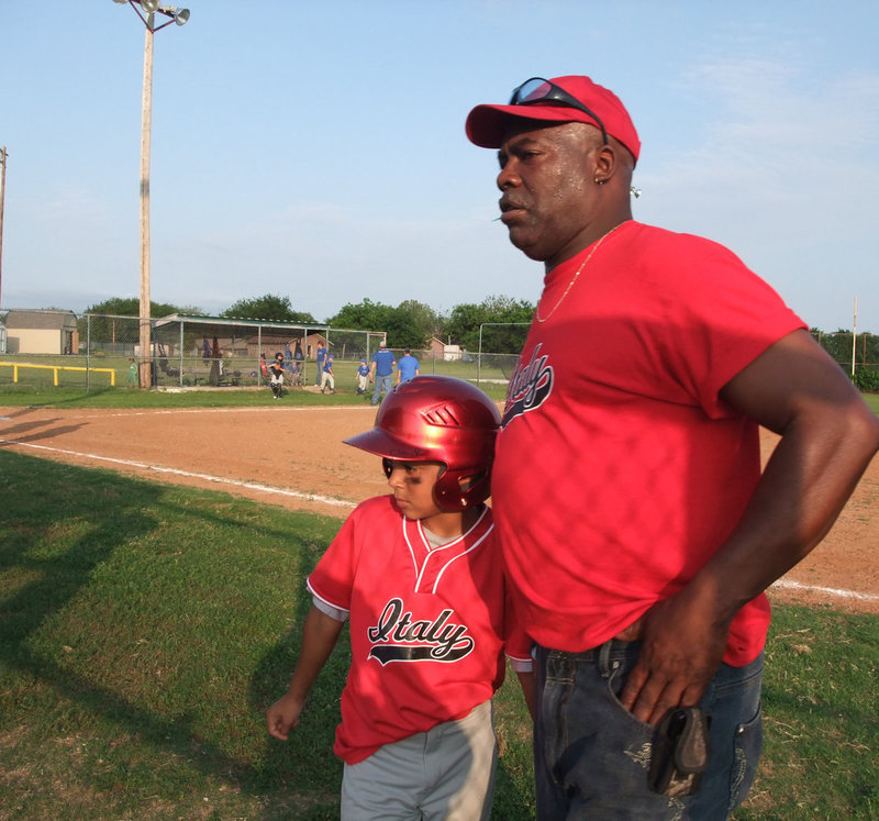 Image: Coach Norwood — Big Coach Norwood has a heart of gold when it comes to the kiddos.