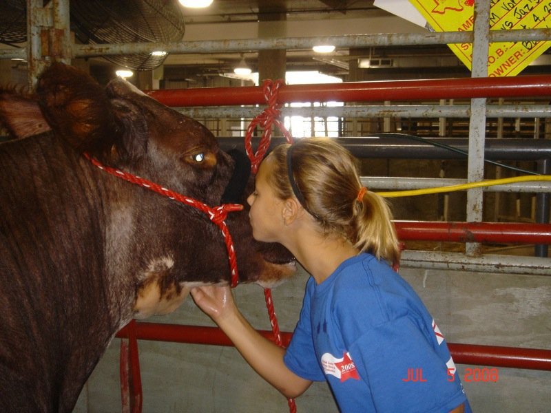 Image: Bailey at Nationals — Bailey Eubank competing in Nationals in Kansas City.