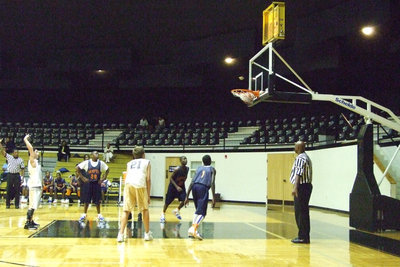 Image: Tony sinks it — Wooldridge achieved 9 points Monday night.