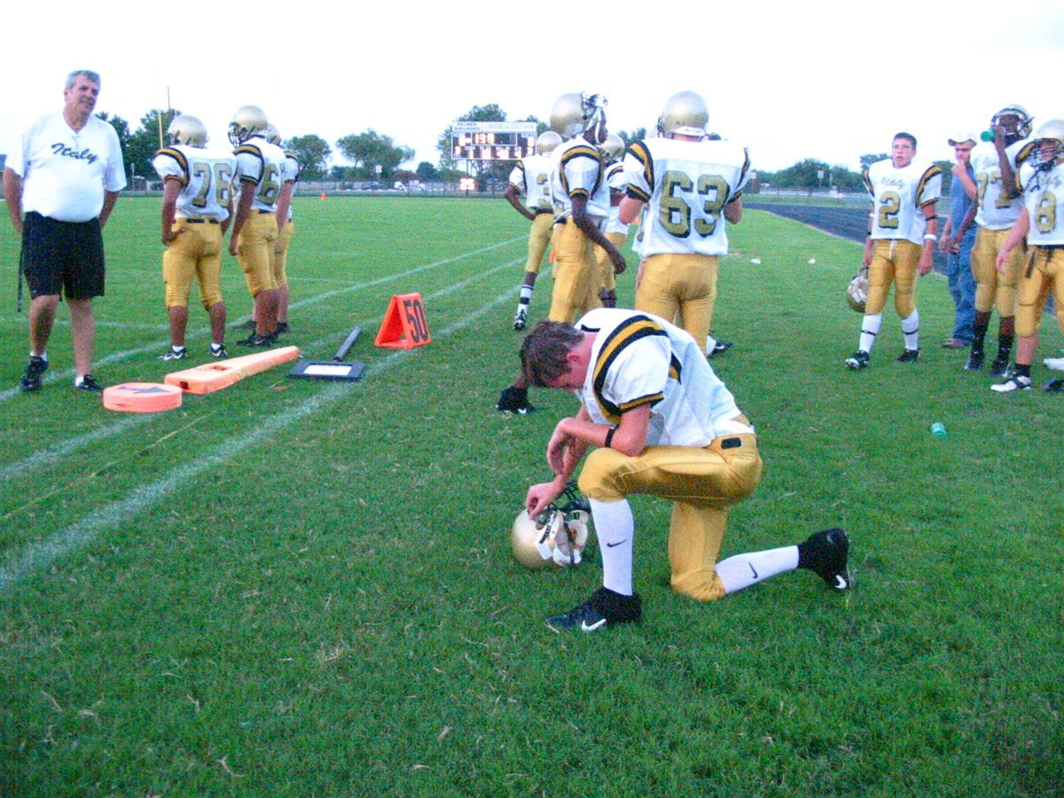 Image: JV Quarterback Justin Buchanan