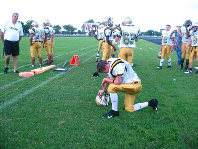 Image: JV Quarterback Justin Buchanan