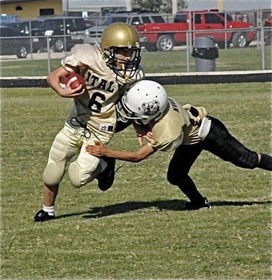 Image: Ryder tough to tackle