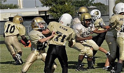 Image: Garrett and Ricky block