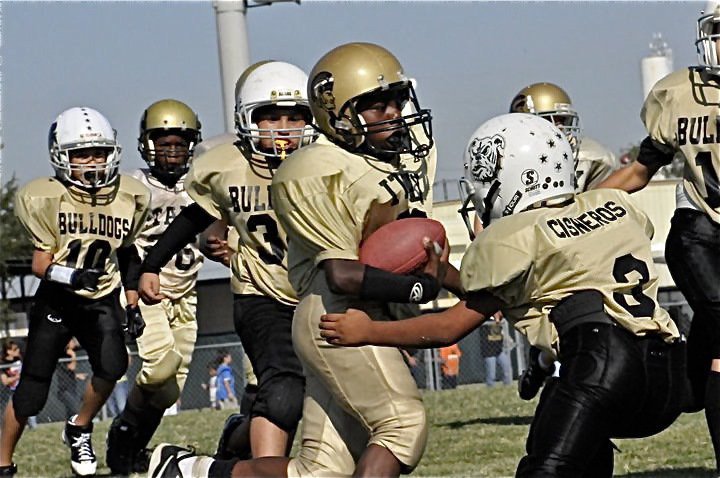 Image: Taron down sideline