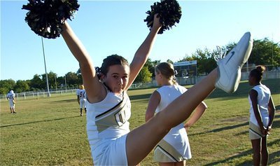 Image: High kick — Amber Hooker has skills!