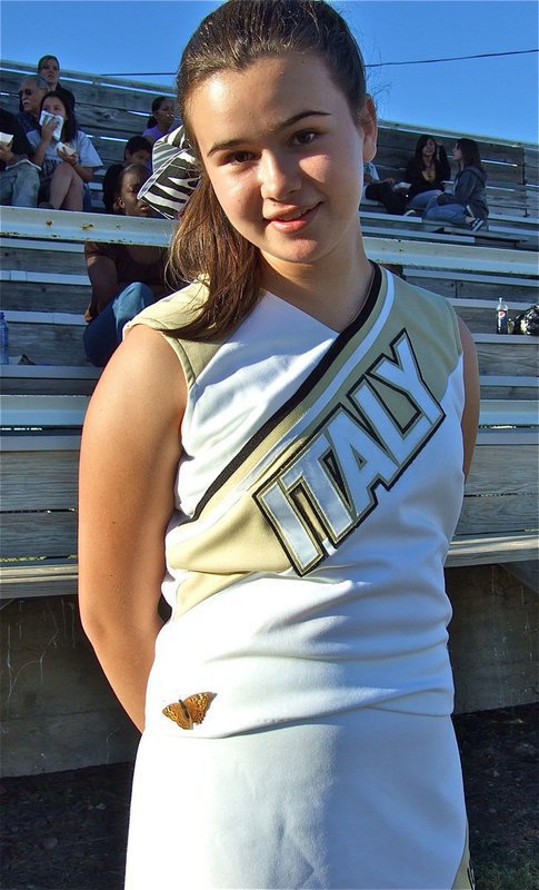 Image: Butterfly siting — Now that’s something new. Amber is mistaken for a beautiful flower.