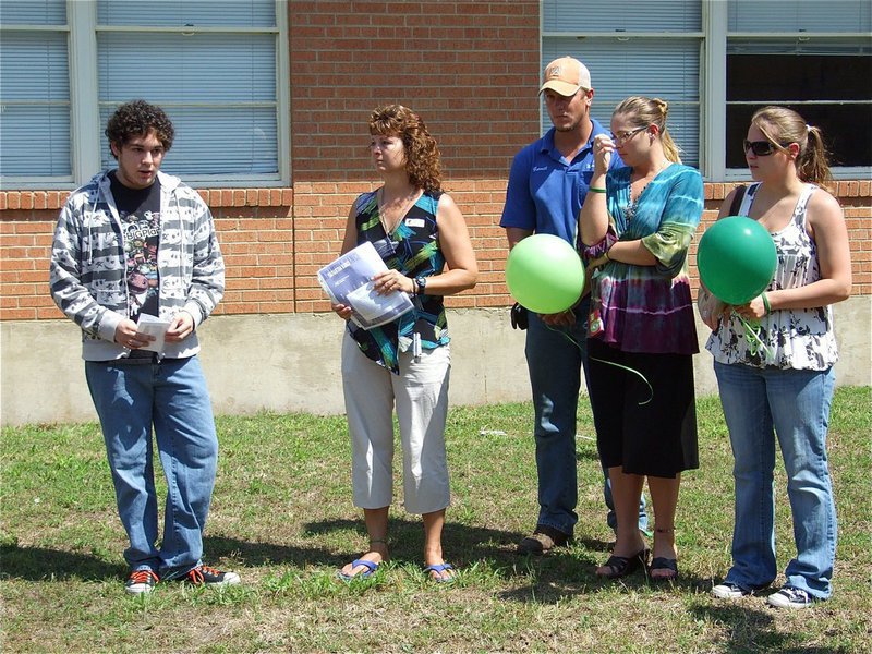 Image: Here for Shelley — A student from the Art Institute of Dallas and a friend of Shelley’s spoke of Shelley’s memory.