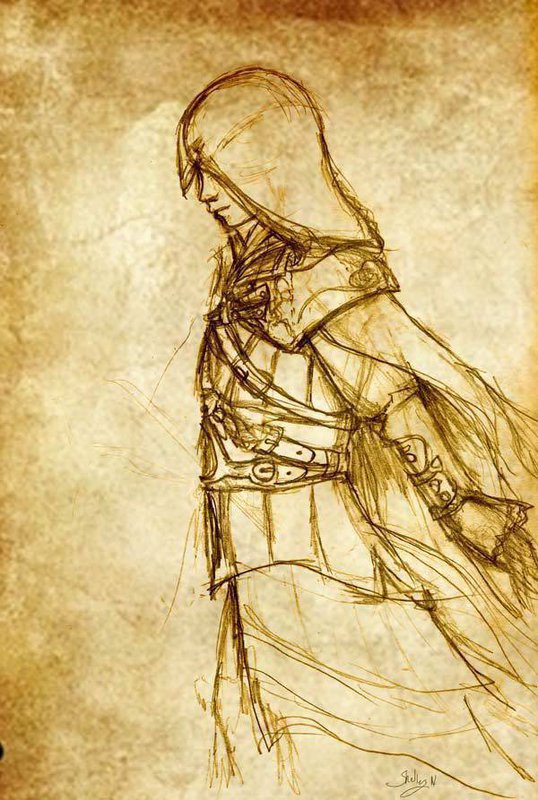 Image: The New Assassin — The New Assassin
Fan Art / Traditional Art / Drawings / Games
©2009-2010 ~Flutterby727