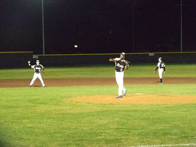 Image: Jasenio steps in — Jasenio Anderson brings the end of the inning and the game.