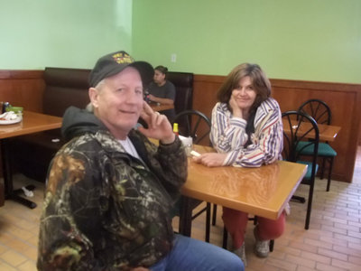 Image: Waiting for their food — They are ready and waiting to eat!