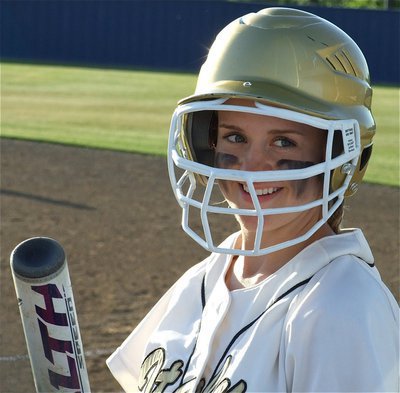 Image: We got this — The Lady Gladiators are were looking good on Friday and Courtney Westbrook new it.