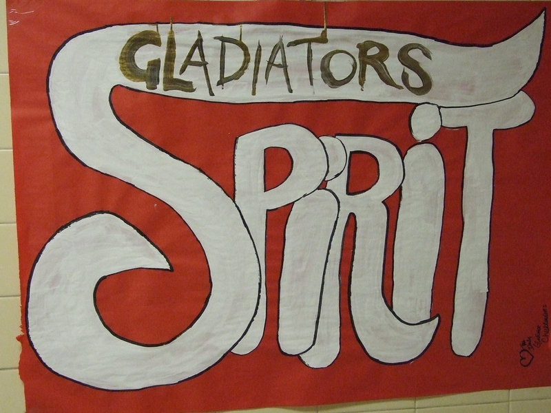 Image: Homecoming Spirit — This weekend should prove to be a lot of fun. Come on out to Willis Field on Friday night and watch the Gladiators take on the Frost Polar Bears for Homecoming. All graduated classes ending in “9” will be celebrated.