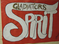 Image: Homecoming Spirit — This weekend should prove to be a lot of fun. Come on out to Willis Field on Friday night and watch the Gladiators take on the Frost Polar Bears for Homecoming. All graduated classes ending in “9” will be celebrated.